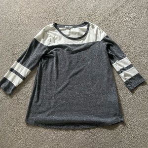 Charlotte Russe baseball type style tee